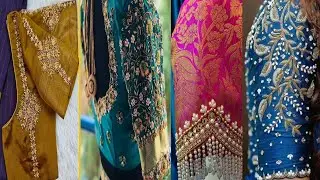 Simple Work Blouse Designs || 2025 Latest Models #morecollections