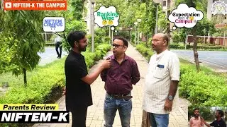 Parents Reaction 😱On College Ranking |Facility|Mess|Study| NIFTEM-K #college @NIFTEMK-india