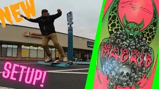 New Oldschool Skateboard Setup! Madrid Skateboards, Ace Trucks, Bones X-Formula, Swiss Bearings!