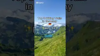 Top 3 Hiking Trails in Germany 🇩🇪 | For Nature Lovers #HikingTrails #CulturalTravel #Wanderlust