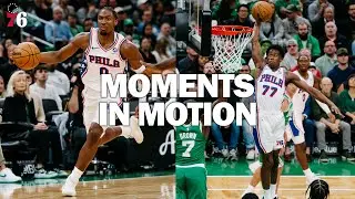 Moments in Motion: Sixers vs. Celtics | 10.22.25