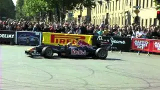 Red Bull F1 Show Run 2011 Torino - burnout