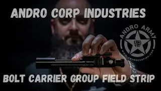 AR15 M16 BCG FIELD STRIP | Andro Corp BOLT CARRIER GROUP