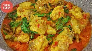 Resep Ayam Pedas Kemangi.. Pedesnya bikin Nagih