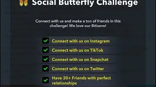 I completed the Bitlife Social Butterfly Challenge! Step by step guide on how to do the challenge.