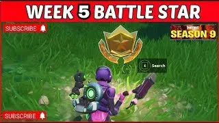 Fortnite Season 9 Week 5 Loading Screen Secret Battlestar/Banner Location GUIDE! - Fortnite Battle