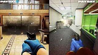 PayDay 2 Vs PayDay 3 Beta | Early Graphics Comparison
