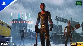 Aliens: Dark Descent (PS5) - Gameplay 4K | Part 7 - Berkley's Docks