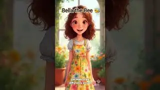 Bella's efforts 🐝 | #cartoon #story #viral #viralshorts #asmr #cartoonvideo#kids #learning #aivideo