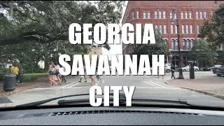 DRIVING TOUR SAVANNAH GEORGIA HISTORIC DISTRICT (COMMENTARY)