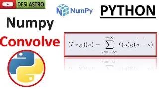Python Programming: Exploring 1D Convolution for Data Analysis | Numpy  Visualization | DESI ASTRO