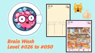 Brain Wash Level #026 to 052 Game Walkthrough | Best offline Games