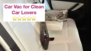 Demo/Review | Orviom Cordless Vac for Clean Car Fanatics