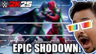 BATMAN vs DEADPOOL &mdash; THIS FIGHT WAS INSANE | WWE 2K25 LIVE Gameplay