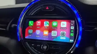 iDrive 5 &mdash; iDrive 6 Flash с полноэкранным Carplay на MINI Cooper JCW F56