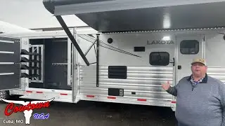 Прицеп Lakota Trailers Charger 8018 2026 года с прицепом Super Tack