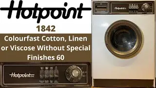 Hotpoint Super Electronic 1842 - [2] Colourfast Cotton, Linen or Viscose Without Special Finishes 60