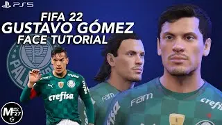 FIFA 22 | GUSTAVO G&Oacute;MEZ FACE (Tutorial + Stats) | Palmeiras