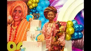 HAPPY 90TH BIRTHDAY ALHAJA TAWAKALITU ABIOLA THOMAS