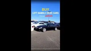 Left Hand Drive cars from Japanese auto auctions #shorts