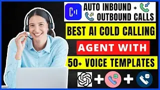 Best Custom AI Cold Calling Agent With 50+ Voice & Templates for Automated Inbound and Outbound Call