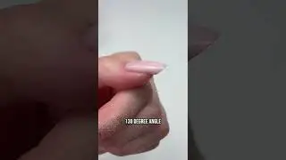 You are not going to get a narrow almond with this technique - the point is to not overfile😊 #shape