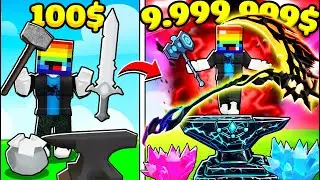 (Roblox) T GAMING PAY TO WIN RÈN VŨ KHÍ ĐẮT GIÁ NHẤT 999.999.999$ PHÁ ĐẢO GAME