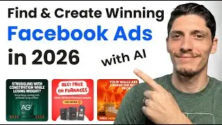 How to Find & Create Winning Facebook Ads in 2026 (Using AI Tools That Actually Work)
