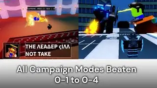 Beating all Campaign mode in Super box siege defense