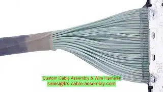 4 Pin LED Light Wiring Harness 2 Pairs Twisted Wire Cable 18AWG - 20AWG rca cable assemblies factori