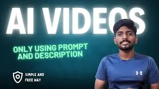 Create AI Video using Prompt | Simple way to create videos | Free software ⭕