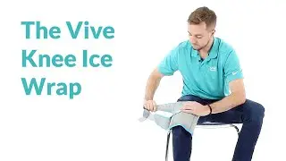 Knee Ice Wrap By Vive - Cold Therapy Wrap For Knee Pain