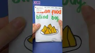 Indian Food Blind Bag 🇮🇳 🥘 #shorts #kaddiartandcraft #diy #papercrafts #blindbag #squishy #asmr