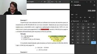 Juros Simples e Composto nas calculadoras convencional e cient&iacute;fica