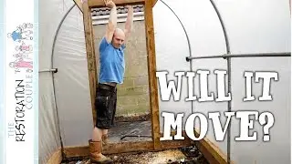 MOVING MY MOBILE POLYTUNNEL