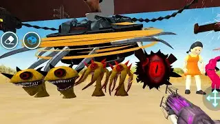 New Nextbots In Playground mod updated with mysterious character and Space Sandbox, Skibidi Toilet