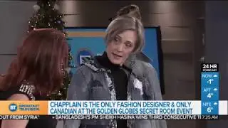 Local fashion designer heads to Hollywood for the Golden Globes