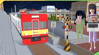 Yuta Ter Rekam CCTV Tertabrak Kereta😱 | Drama Sakura School Simulator