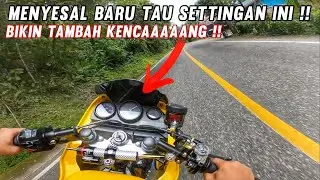 GILA! Begini Settingan Ninja 2 Tak Paling Enak Buat Speeding &ndash; Rahasia Tuning Motor Ngebut #2stroke