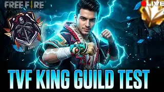 VINAY  TVF KING 👑 GUILD TEST ON LIVE 🔴 | #FREEFIRE #FREEFIRELIVE #LIVE