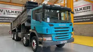 New In Stocklist For Sale: SCANIA P380 8X4 STEEL TIPPER – 2006 – AY06 BLF