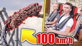 TEST NAJBARDZIEJ EKSTREMALNEJ KOLEJKI W MOIM ŻYCIU! *100km/h*