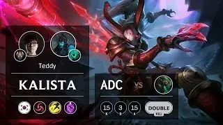 Kalista ADC vs Twitch - KR Challenger Patch 9.9