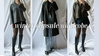 Minimalistic Winter Capsule Wardrobe 2023