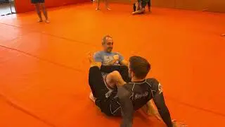 Escaping Knee on Belly to 50/50 with Inside Heel Hook
