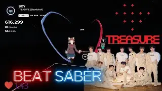 [Beat Saber] BOY by TREASURE | Full Combo with Body Tracking