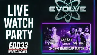 🔥 WWE Evolve January 28, 2026 Live Watch Party | 3-ON-1 HANDICAP MATCH