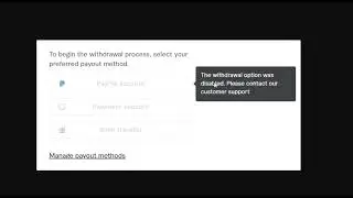 Fiverr Withdrawal Disabled - Fiverr Stealing Peoples Funds
