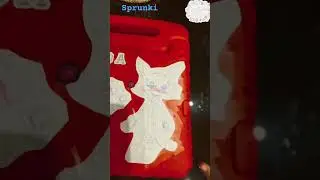 Let&rsquo;s start making activity - custom stickers #Sprunki theme #PaperCut #CuteCatCutting