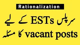 Rationalization Surplus Teachers Transfer School Education Department